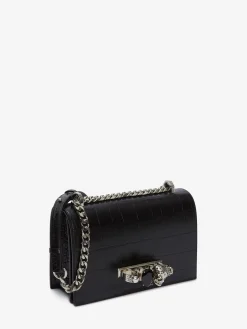 Hot Alexander McQueen Women's Jewelled Satchel in Black