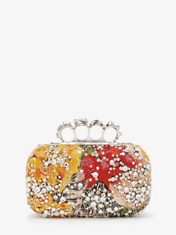 Flash Sale Alexander McQueen Women's Knuckle Clutch in Multicolor