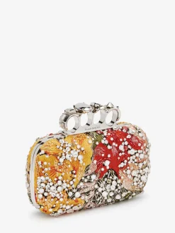 Flash Sale Alexander McQueen Women's Knuckle Clutch in Multicolor