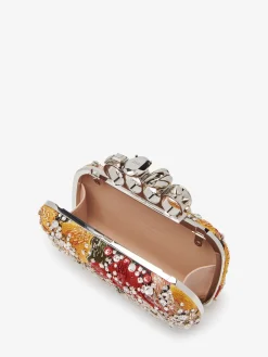 Flash Sale Alexander McQueen Women's Knuckle Clutch in Multicolor