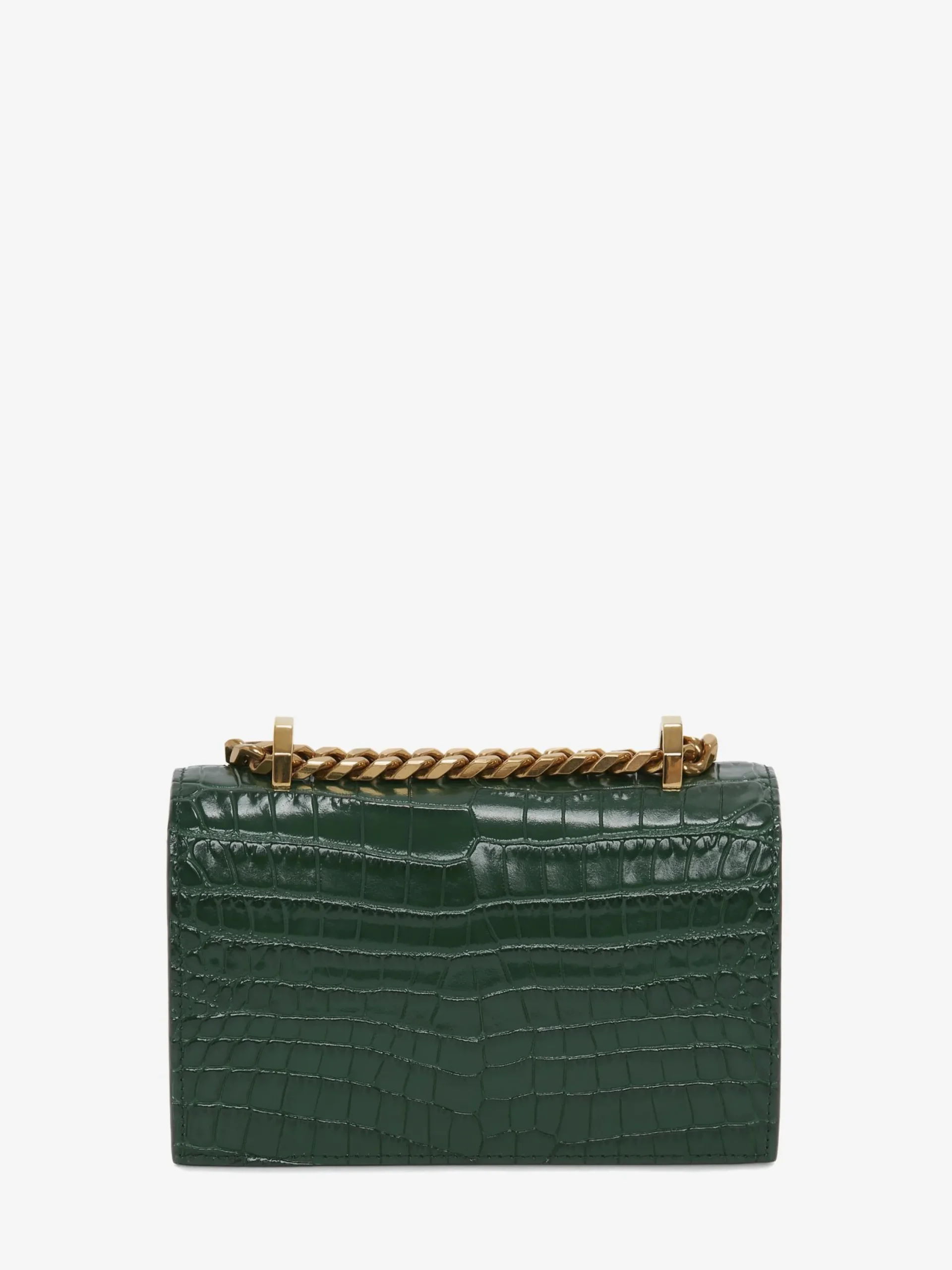 Outlet Alexander McQueen Women's Mini Jewelled Satchel in Emerald