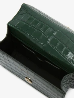 Outlet Alexander McQueen Women's Mini Jewelled Satchel in Emerald