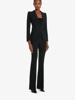 Flash Sale Alexander McQueen Women's Narrow Bootcut Trousers in Black