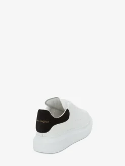 Best Sale Alexander McQueen Women's Oversized Sneaker in White/Black