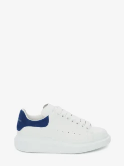 Flash Sale Alexander McQueen Women's Oversized Sneaker in White/Paris Blue