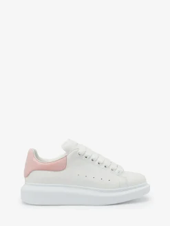 Sale Alexander McQueen Women's Oversized Sneaker in White/Clay
