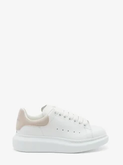 Best Sale Alexander McQueen Women's Oversized Sneaker in White/Patchouli