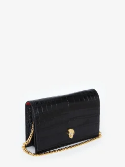 Shop Alexander McQueen Women's Small Skull Bag in Black