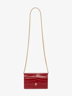 Hot Alexander McQueen Women's Small Skull Bag in Deep Red