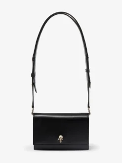 Outlet Alexander McQueen Women's Small Skull Bag in Black