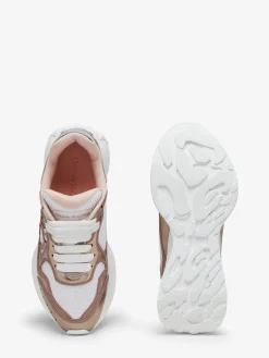 Discount Alexander McQueen Women's Sprint Runner in White/Vanilla/Patchouli/Silver