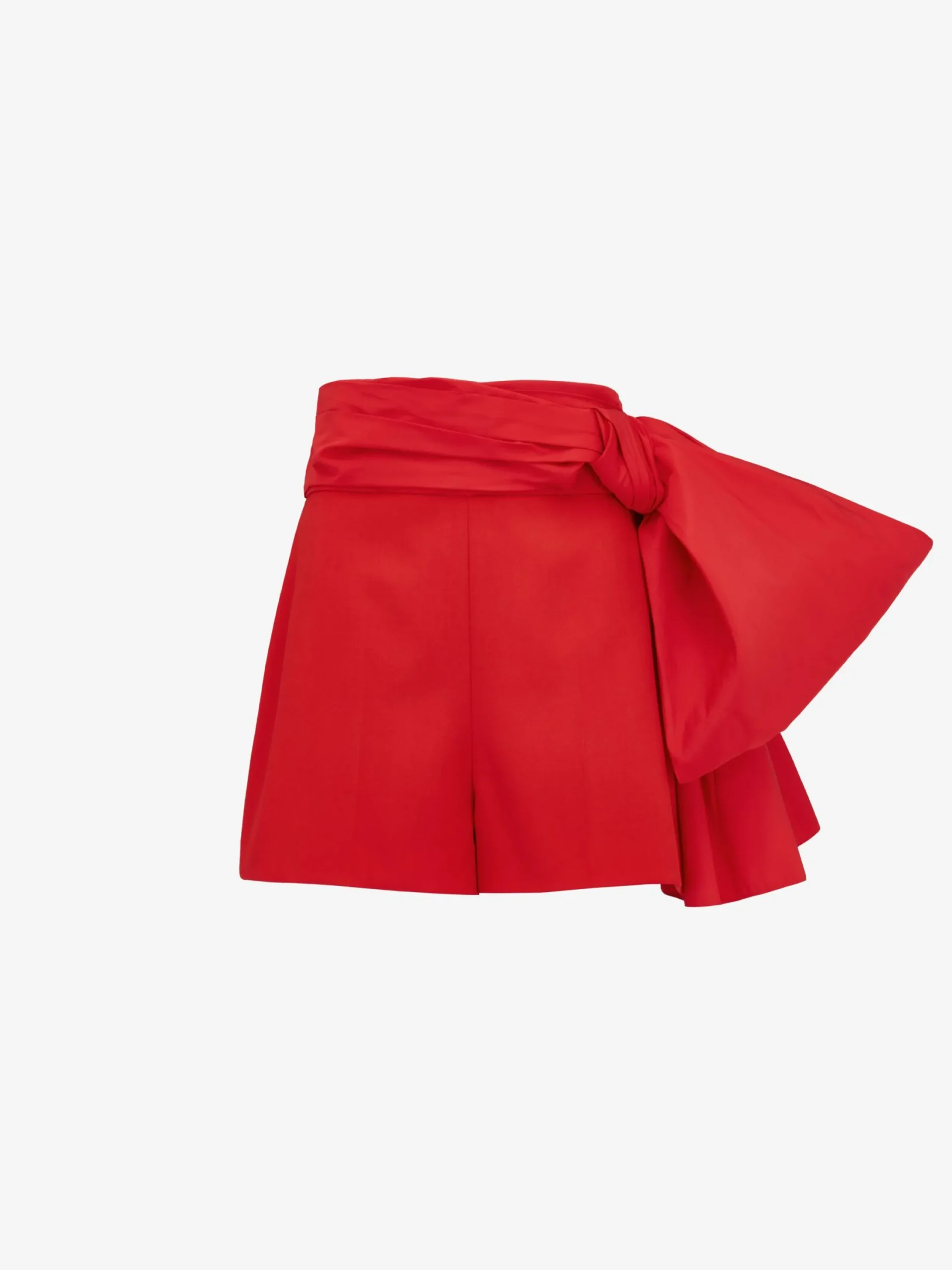 Outlet Alexander McQueen Women's Tailored Bow Shorts in Lust Red