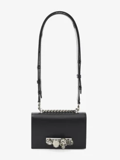 Cheap Alexander McQueen Women's The Biker Mini Jewelled Satchel in Black