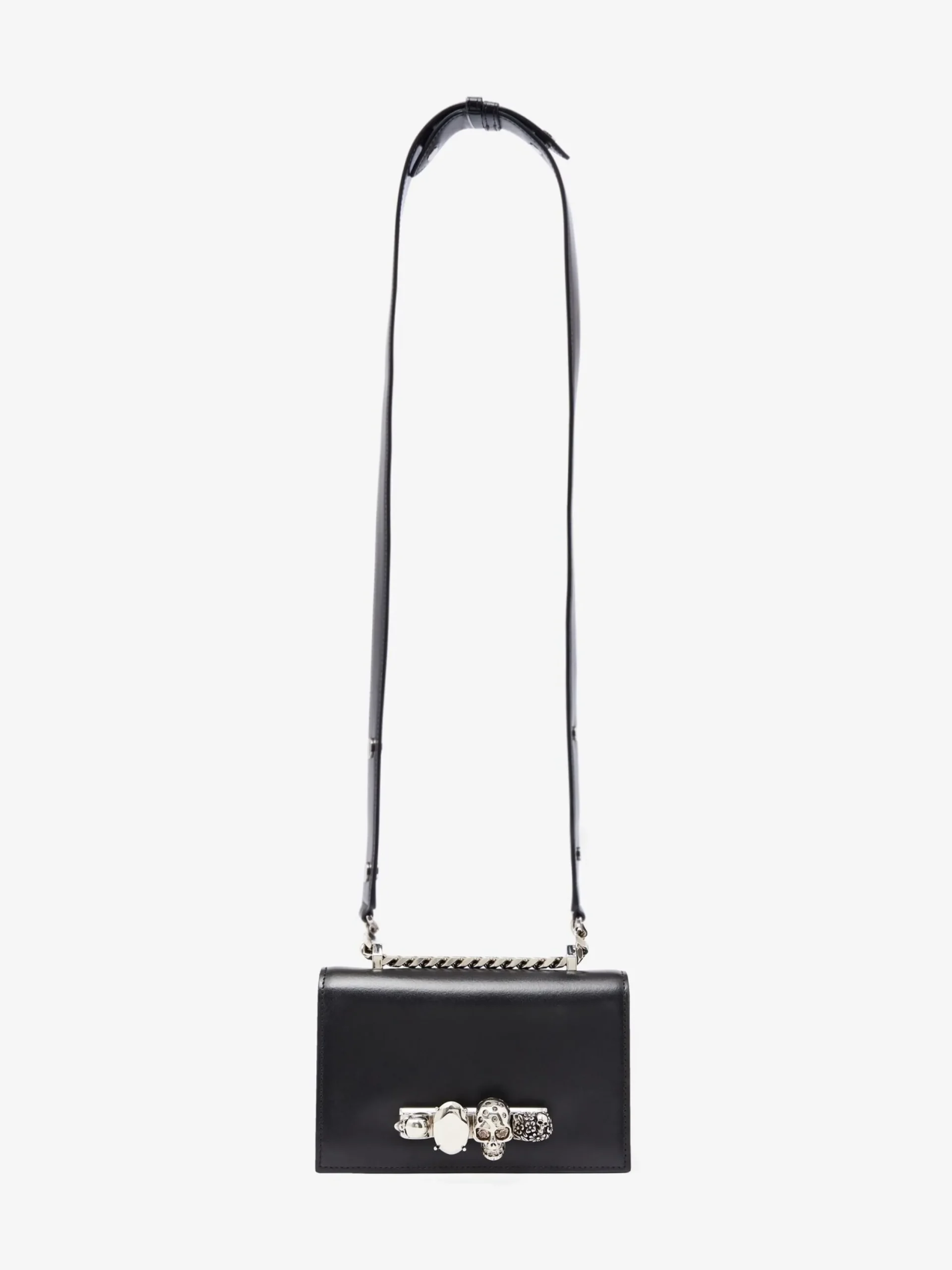 Cheap Alexander McQueen Women's The Biker Mini Jewelled Satchel in Black