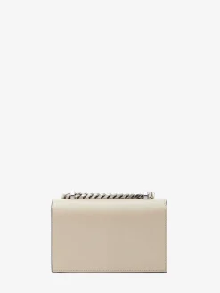 Fashion Alexander McQueen Women's The Biker Mini Jewelled Satchel in Camel