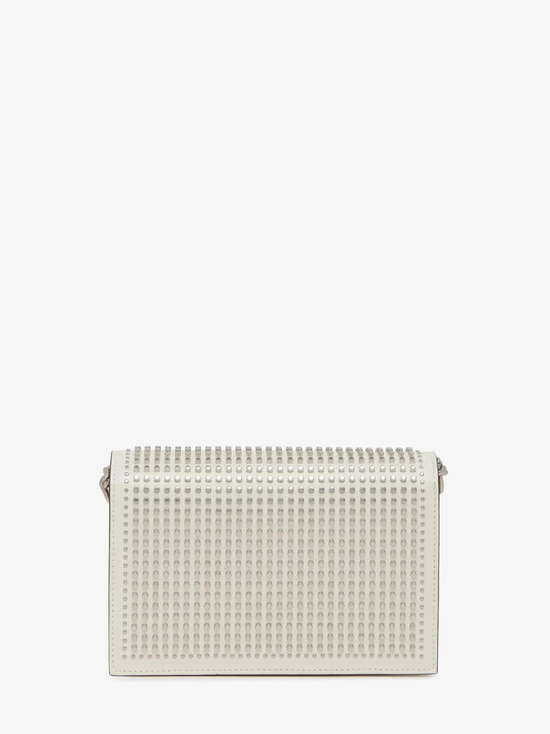 Store Alexander McQueen Women's The Biker Small Skull Bag in Soft Ivory