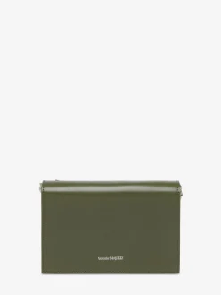 Outlet Alexander McQueen Women's The Biker Small Skull Bag in Khaki
