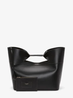 Discount Alexander McQueen Women's The Bow in BLACK