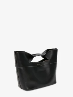 New Alexander McQueen Women's The Bow Small in BLACK