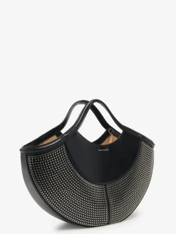 Shop Alexander McQueen Women's The Cove Bag in Black