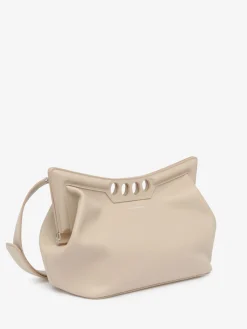 Shop Alexander McQueen Women's The Peak Bag in Camel