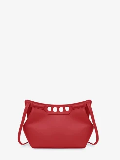 Discount Alexander McQueen Women's The Peak Bag Mini in Welsh Red