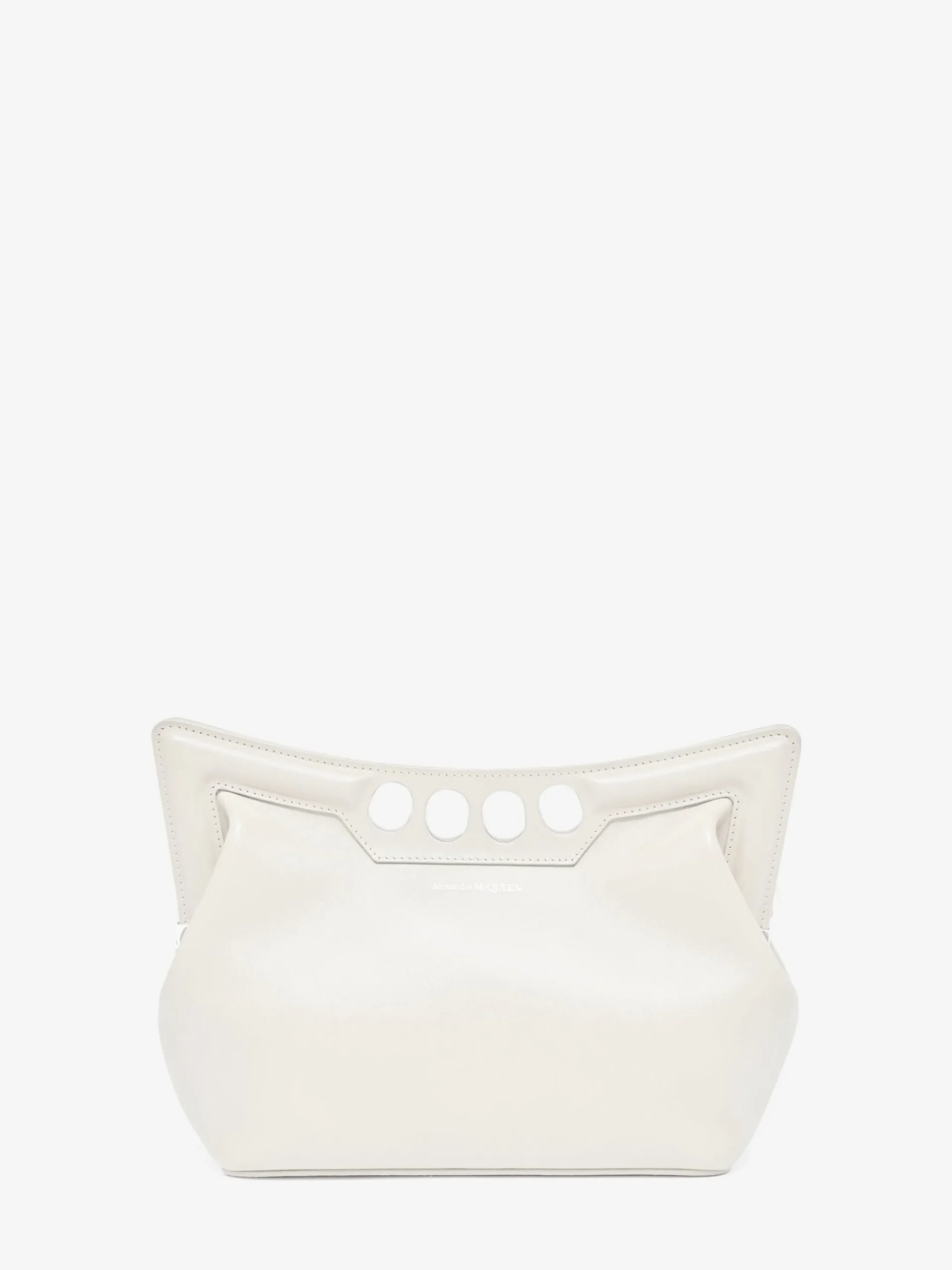 Sale Alexander McQueen Women's The Peak Bag Small in Soft Ivory
