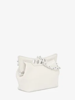Sale Alexander McQueen Women's The Peak Bag Small in Soft Ivory