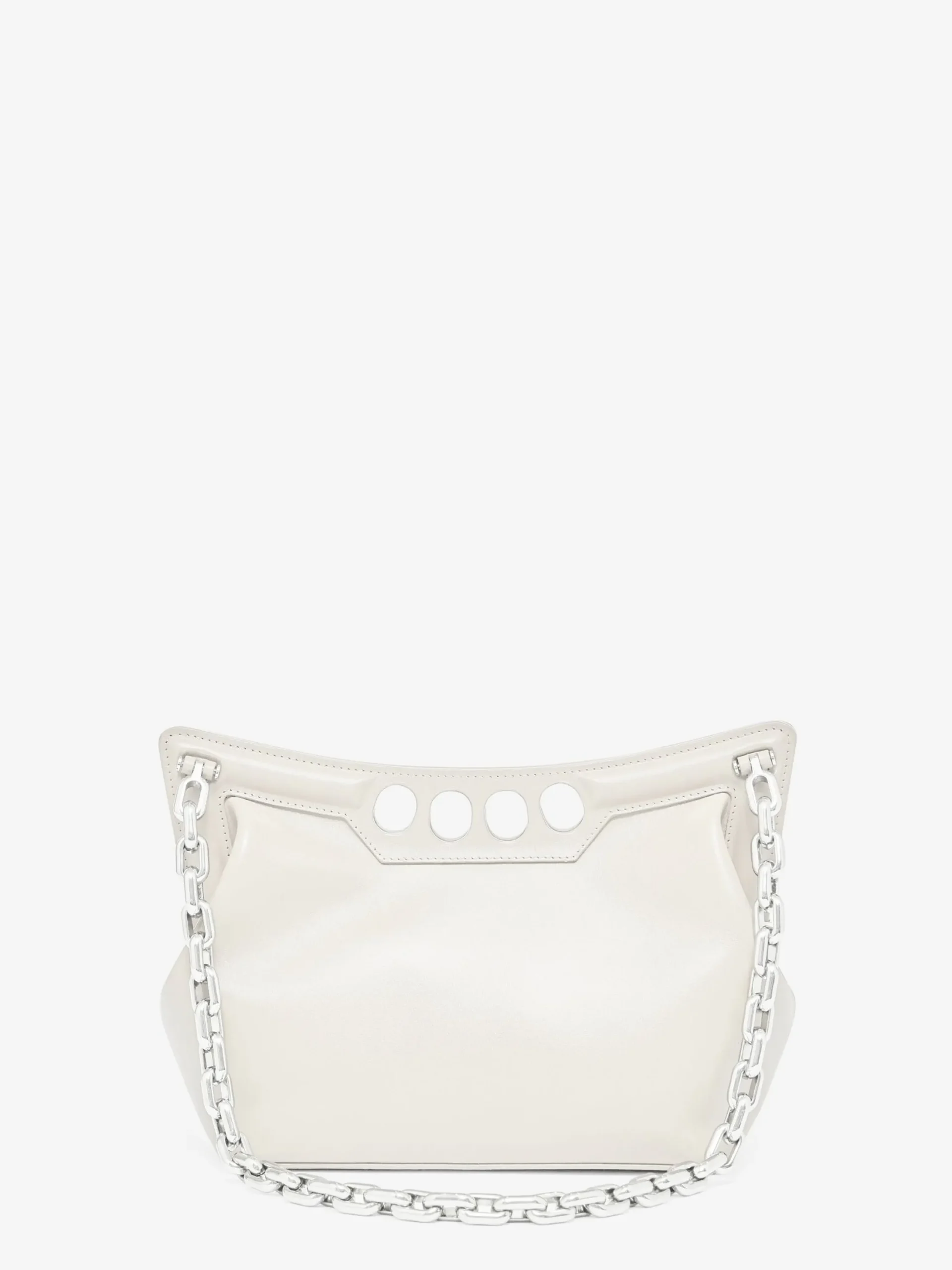 Sale Alexander McQueen Women's The Peak Bag Small in Soft Ivory
