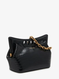 Cheap Alexander McQueen Women's The Peak Bag Small in Black