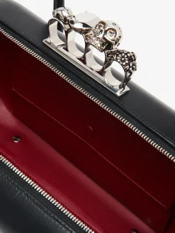 Store Alexander McQueen Women's The Reverse Clutch in Black