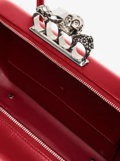 Best Sale Alexander McQueen Women's The Reverse Clutch in Blood Red