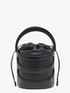Clearance Alexander McQueen Women's The Rise Bucket in Black