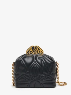 Flash Sale Alexander McQueen Women's The Seal Box in Black