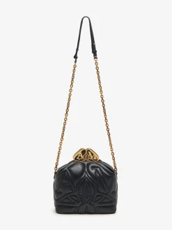 Flash Sale Alexander McQueen Women's The Seal Box in Black