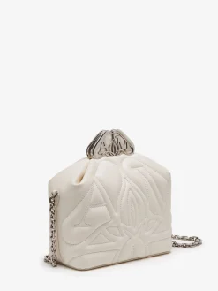 Outlet Alexander McQueen Women's The Seal Box in Soft ivory