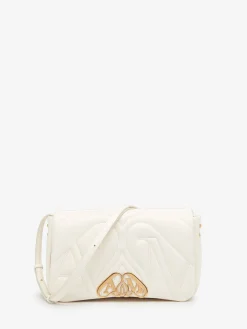 Best Alexander McQueen Women's The Seal Small Bag in Soft ivory