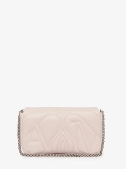 Cheap Alexander McQueen Women's The Seal Small Bag in Clay