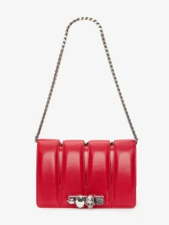 Outlet Alexander McQueen Women's The Slash Bag in Welsh Red