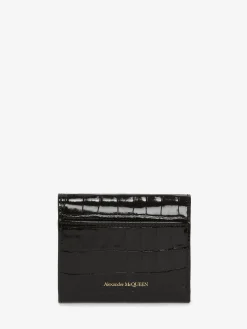 Flash Sale Alexander McQueen Women's Trifold Wallet in Black