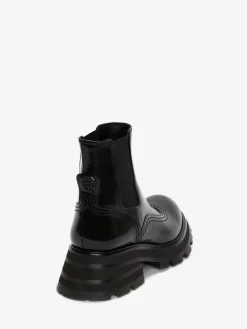 Flash Sale Alexander McQueen Women's Wander Chelsea Boot in Black